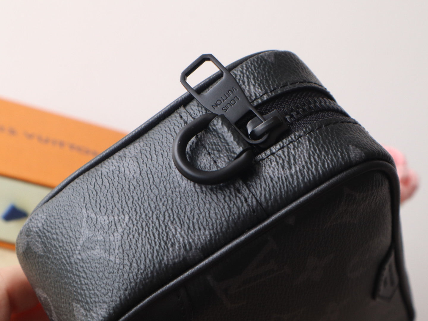 TROCADERO BAG 20 IN BLACK MONOGRAM ECLIPSE CANVAS