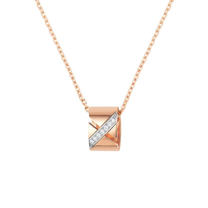 [AURORA]LIENS EVIDENCE DIAMOND NECKLACE