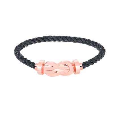 [AURORA]CHANCE LARGE 8 FIGURE BUCKLE NO DIAMOND BRACELET ROSE GOLD