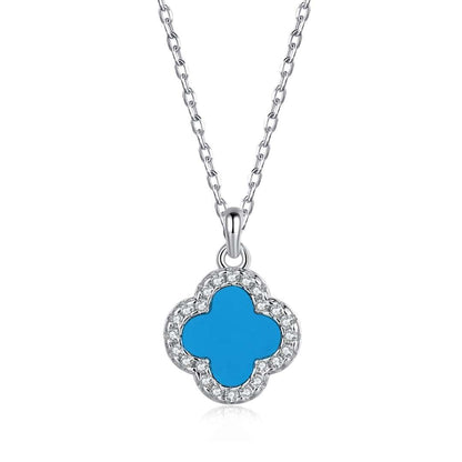 [AURORA]Dainty Flower Shape Necklace