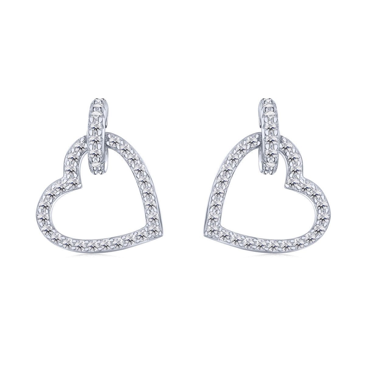 [AURORA]Dainty Heart Shape Earrings