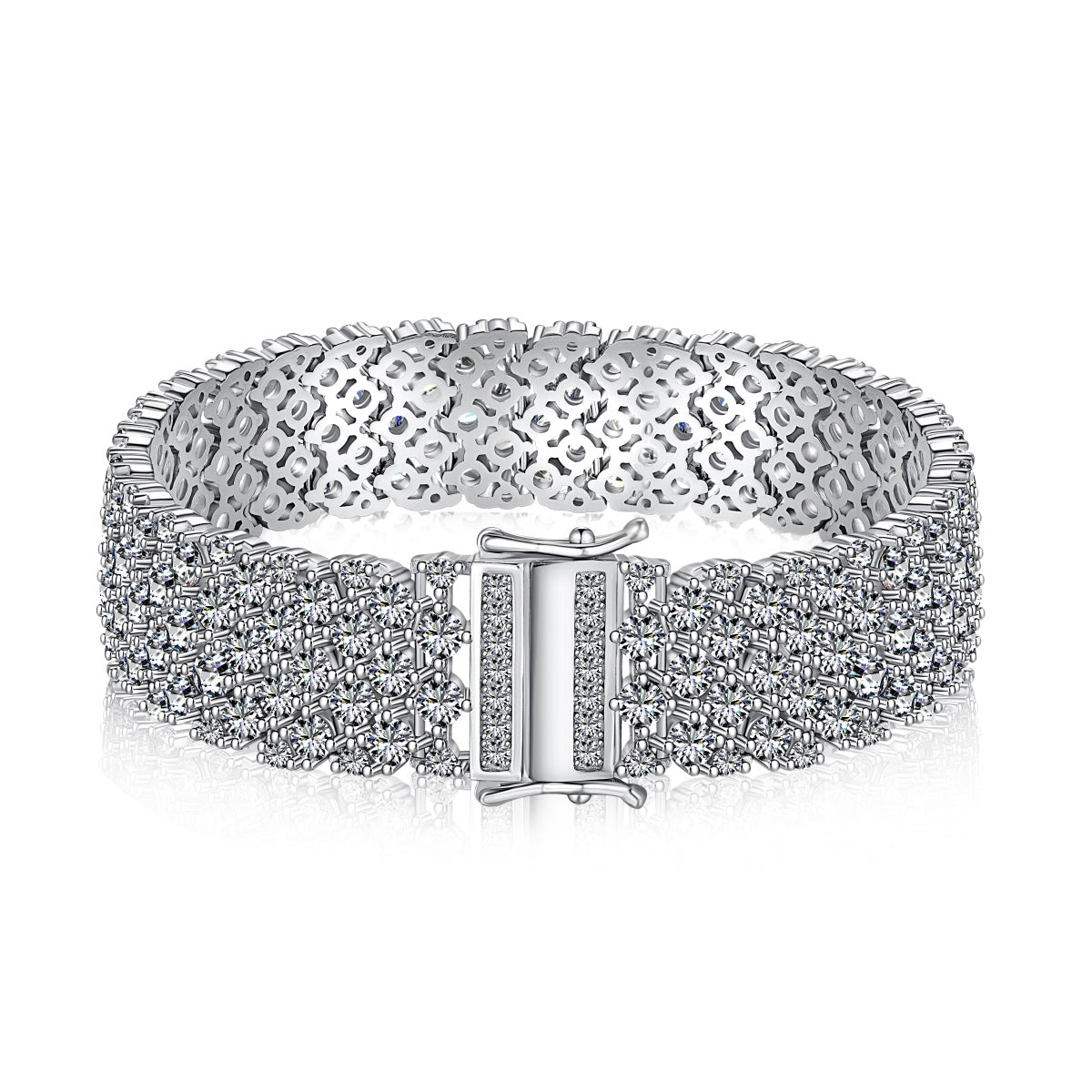 [AURORA]Ornate Elegant Round Cut Party Bracelet