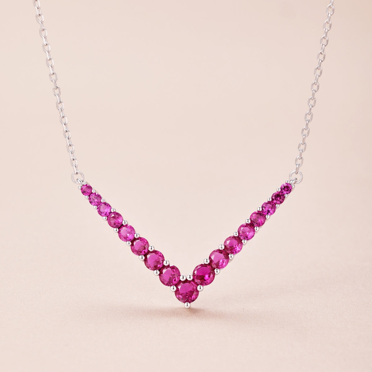 [AURORA]Ornate Round Cut Necklace
