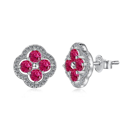 [AURORA]Four-Leaf Clover Exquisite Earrings
