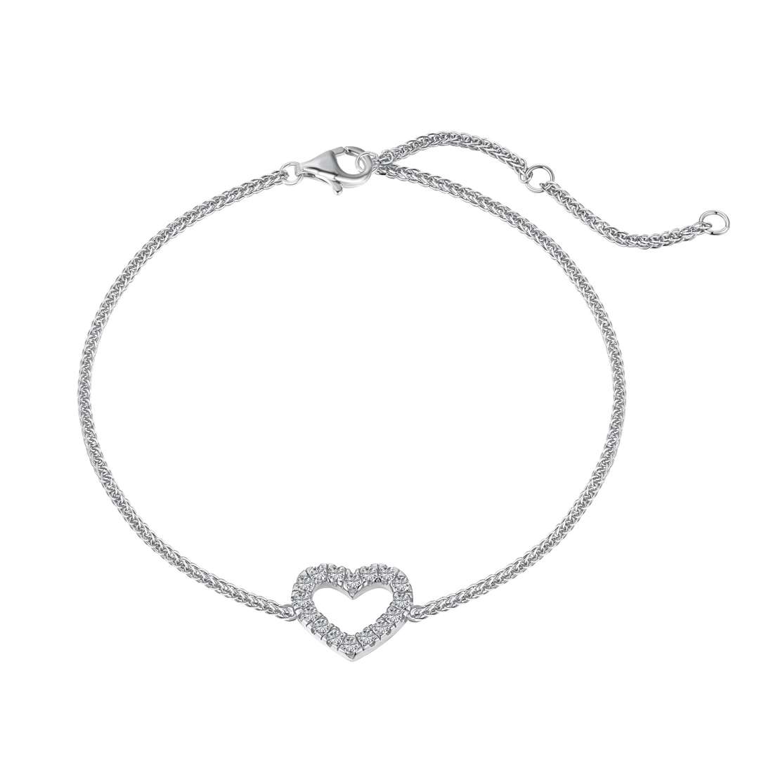 [AURORA]Heart Shape Lover Bracelet