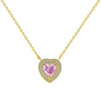 [AURORA]Exquisite Heart Shape Necklace