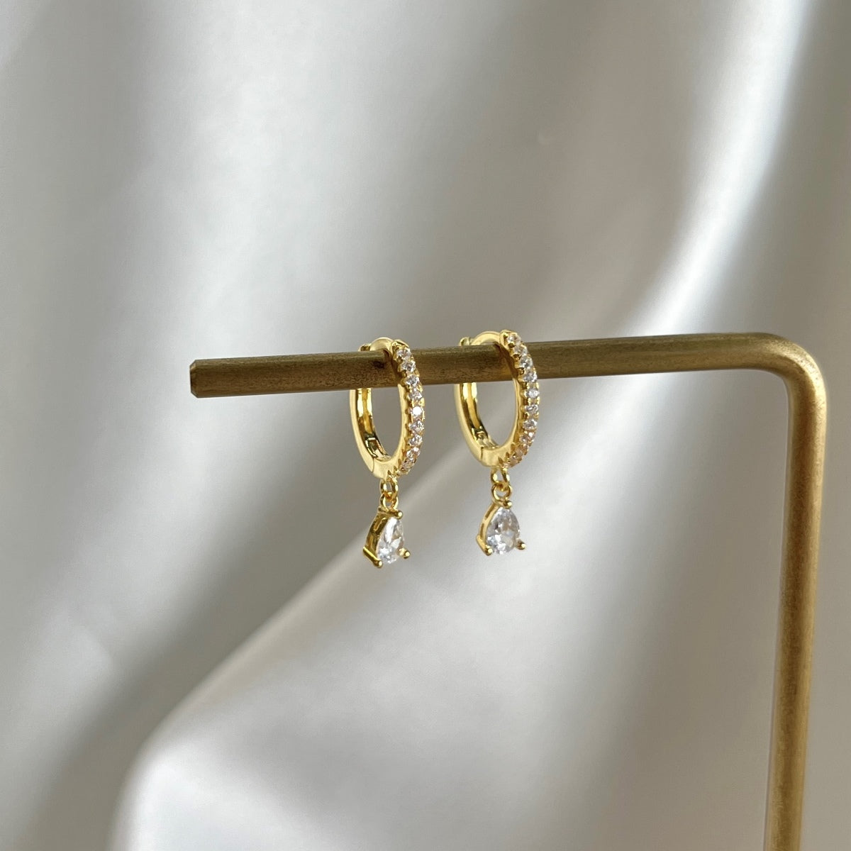[AURORA]Luxurious Geometric Drop Earrings