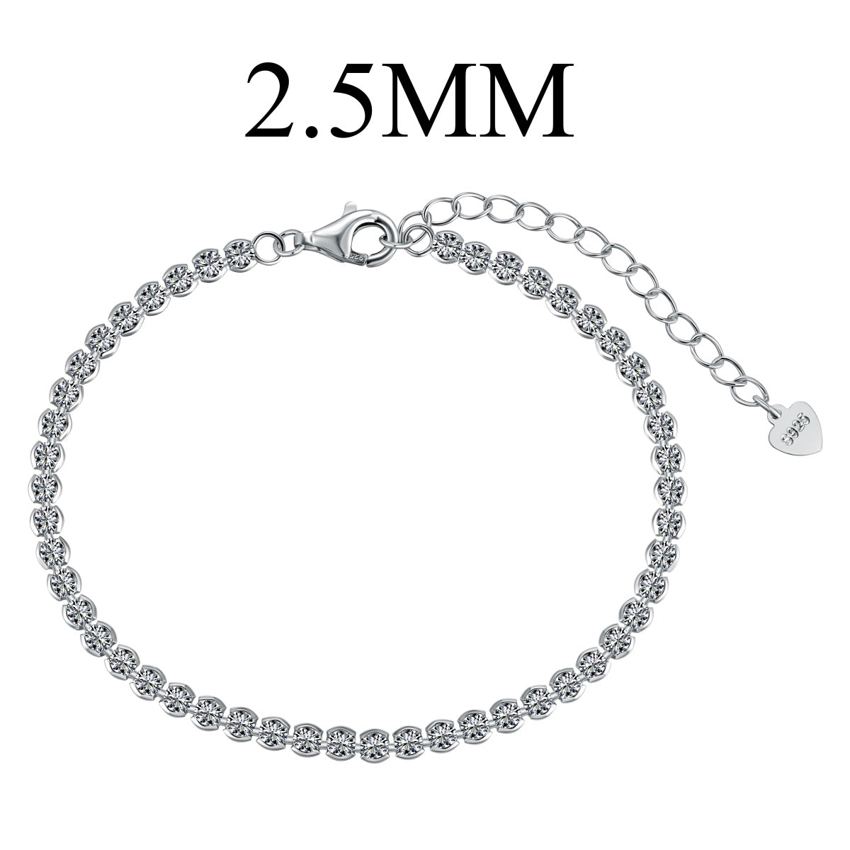 [AURORA]Dazzling Sparkling Round Cut Daily Bracelet