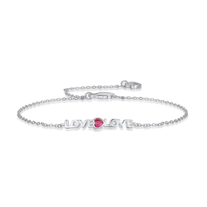 [AURORA]Romantic Heart Shape Lover Bracelet