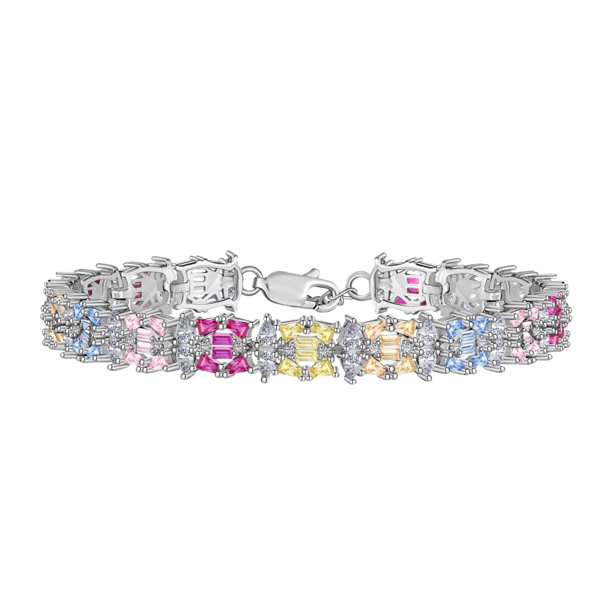 [AURORA]Delicate Colorful Multi Cut Party Bracelet