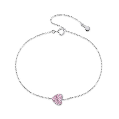 [AURORA]Heart-Shaped Gentle and Versatile Bracelet