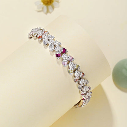 [AURORA]Dainty Exquisite Flower Shape Daily Bracelet