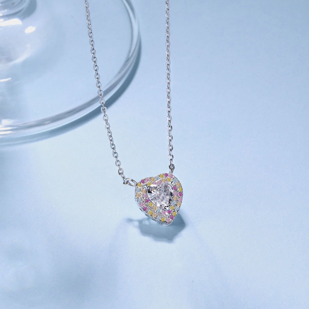 [AURORA]Exquisite Heart Shape Necklace