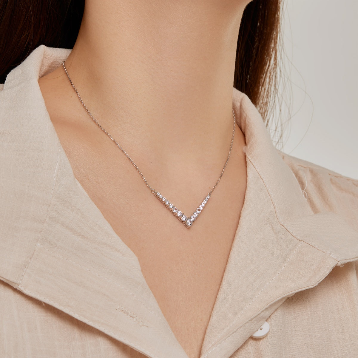 [AURORA]Ornate Round Cut Necklace