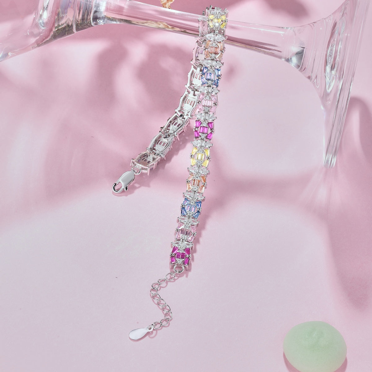 [AURORA]Delicate Colorful Multi Cut Party Bracelet