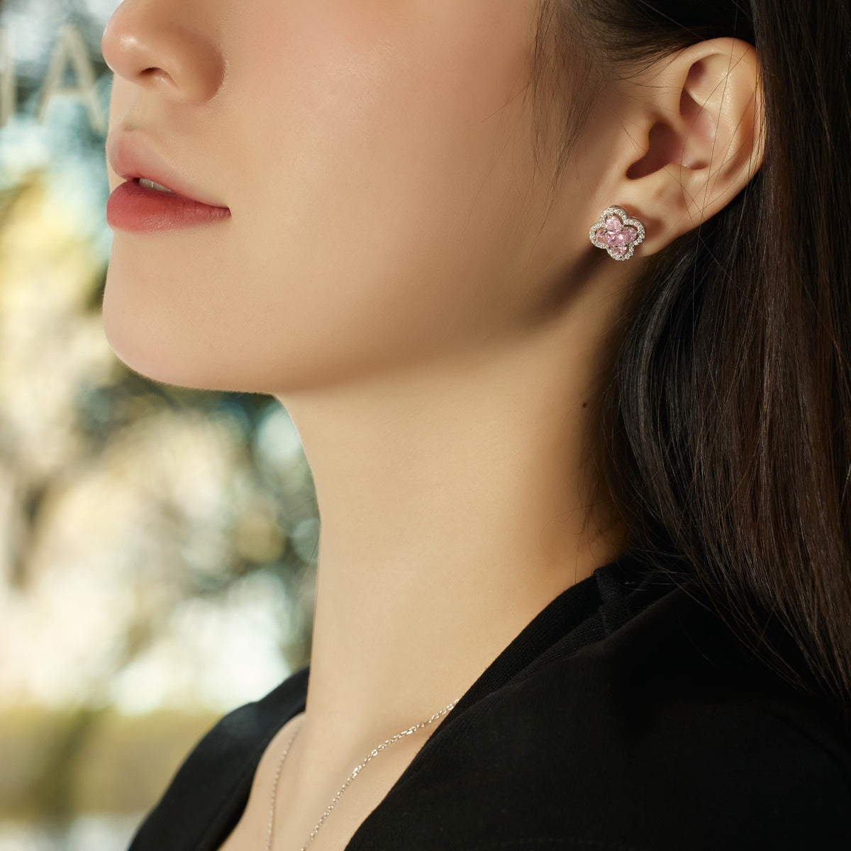 [AURORA]Lucky Four-Leaf Clover Exquisite Earrings