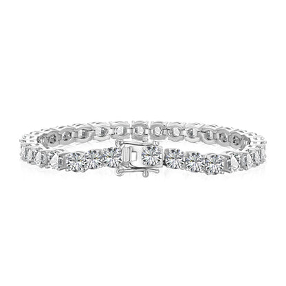 [AURORA]Ornate Sparkling Round Cut Wedding Bracelet