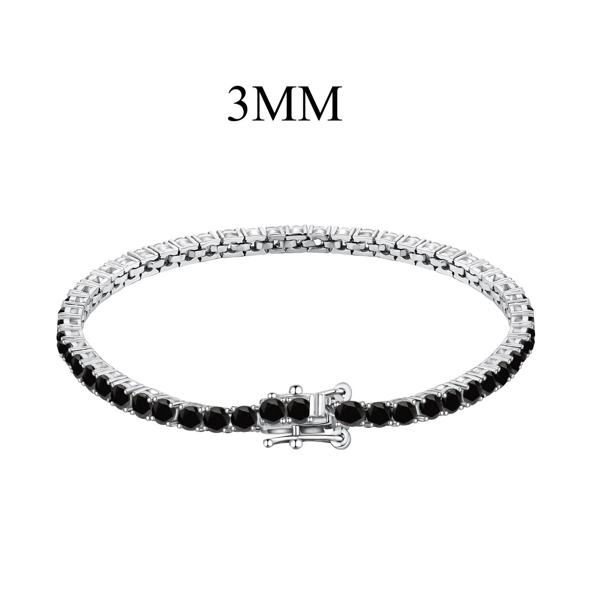 [AURORA]Radiant Colorful Round Cut Party Bracelet