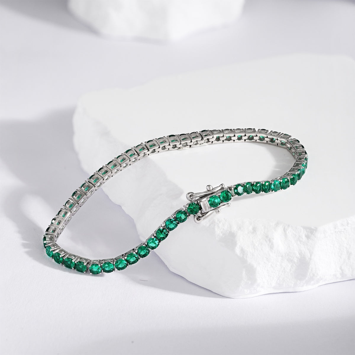 [AURORA]Radiant Colorful Round Cut Party Bracelet