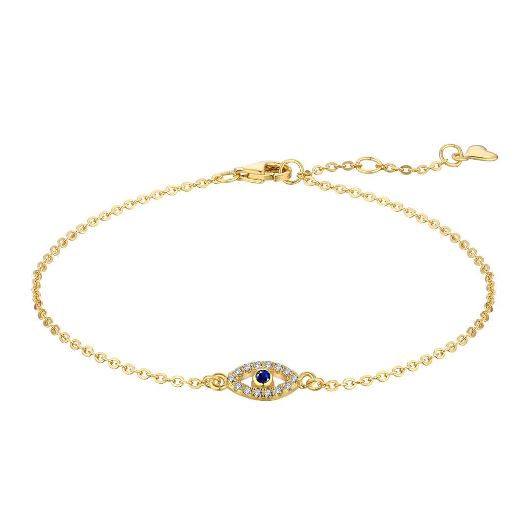 [AURORA]Evil Eye Shape Necklace