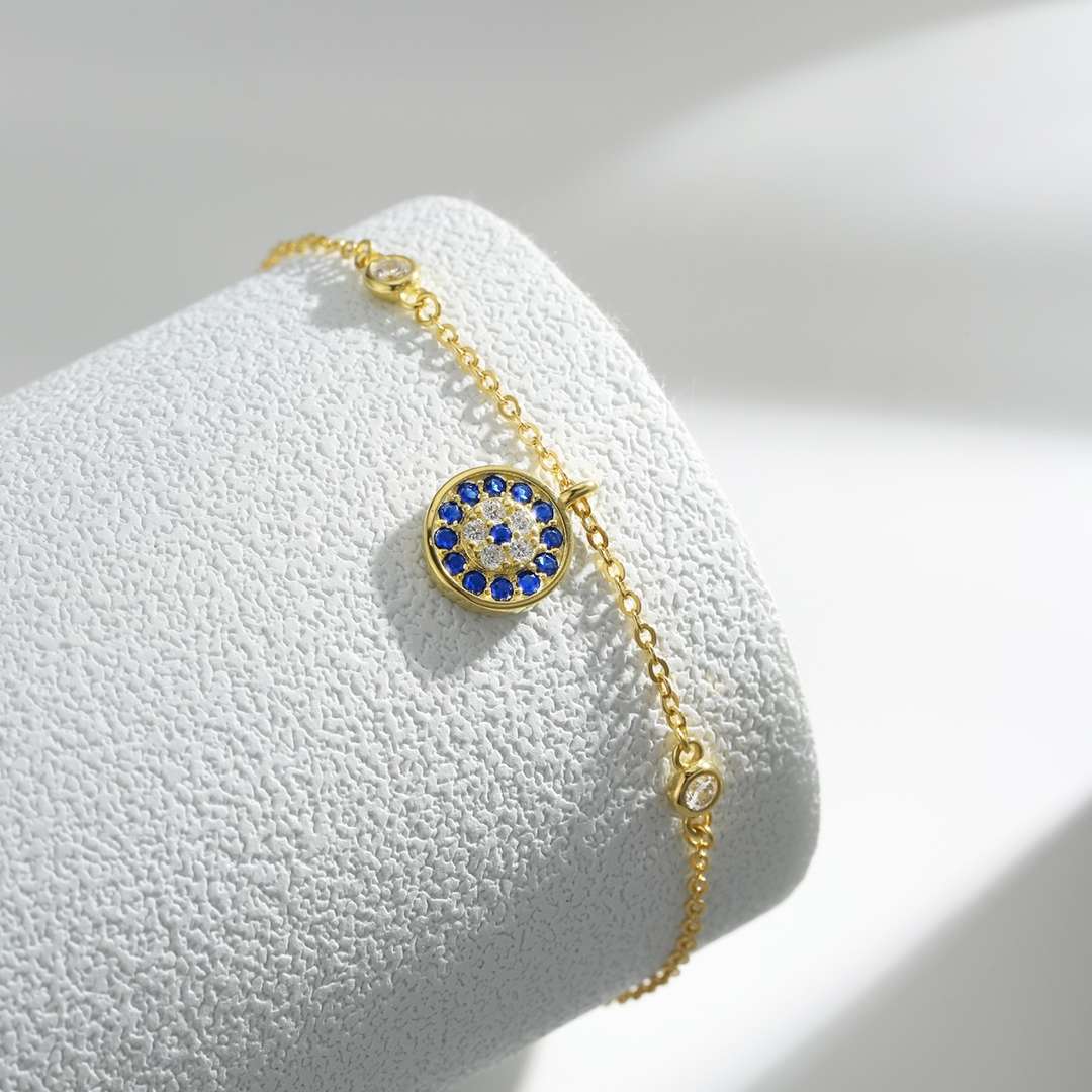 [AURORA]Devil's Eye Round Shape Bracelet