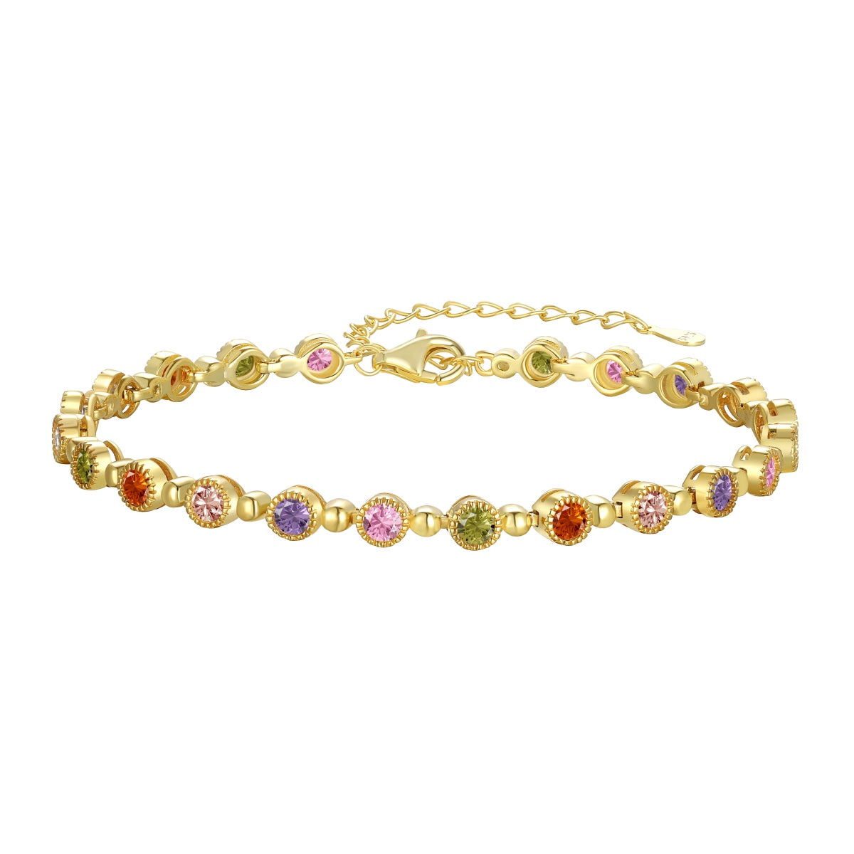 [AURORA]Sparkling Exquisite Round Cut Party Bracelet