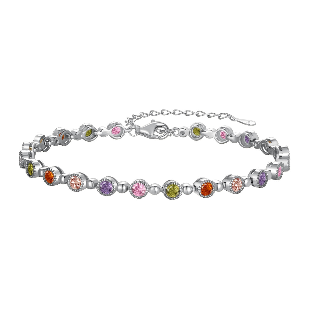 [AURORA]Sparkling Exquisite Round Cut Party Bracelet