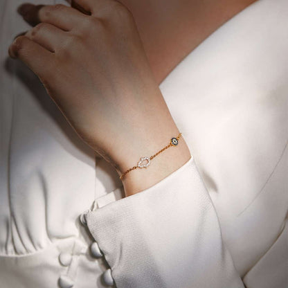 [AURORA]Gost Shape & Round Shape Necklace