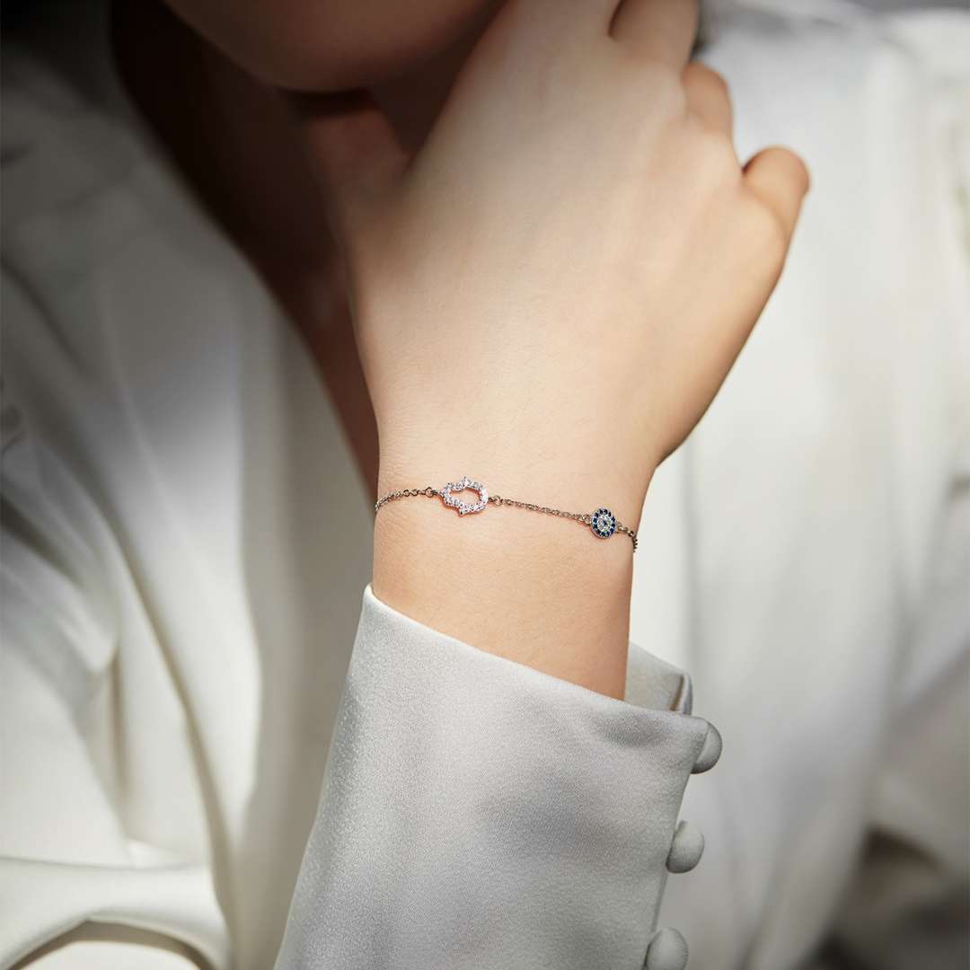 [AURORA]Gost Shape & Round Shape Necklace