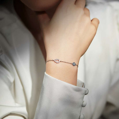 [AURORA]Gost Shape & Round Shape Necklace