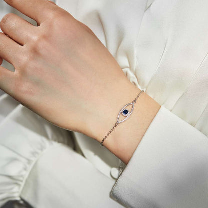 [AURORA]Devil's Eye Hollow Design Bracelet