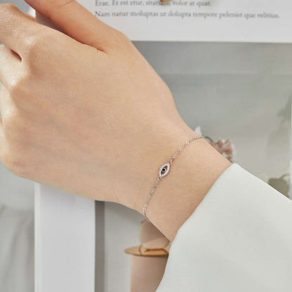 [AURORA]Evil Eye Shape Necklace