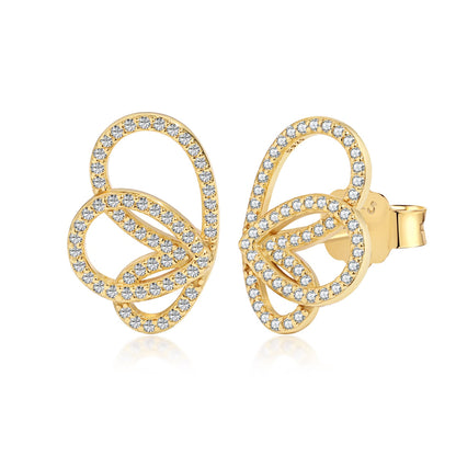 [AURORA]Exquisite Butterfly Shape Earrings