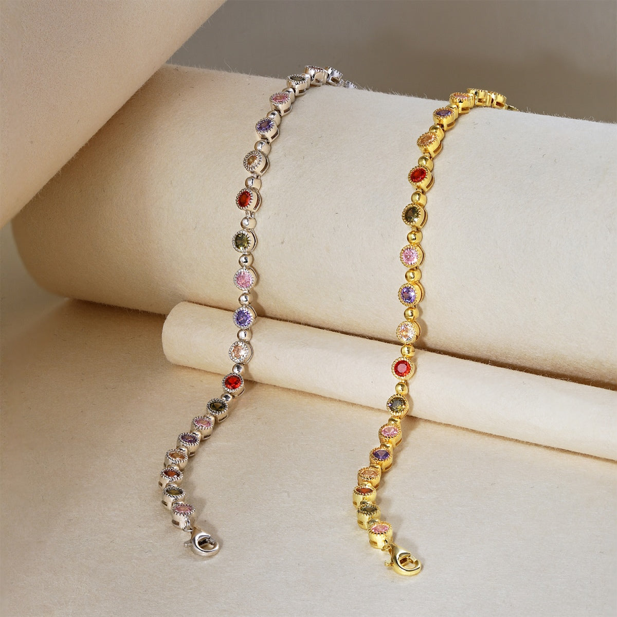 [AURORA]Sparkling Exquisite Round Cut Party Bracelet