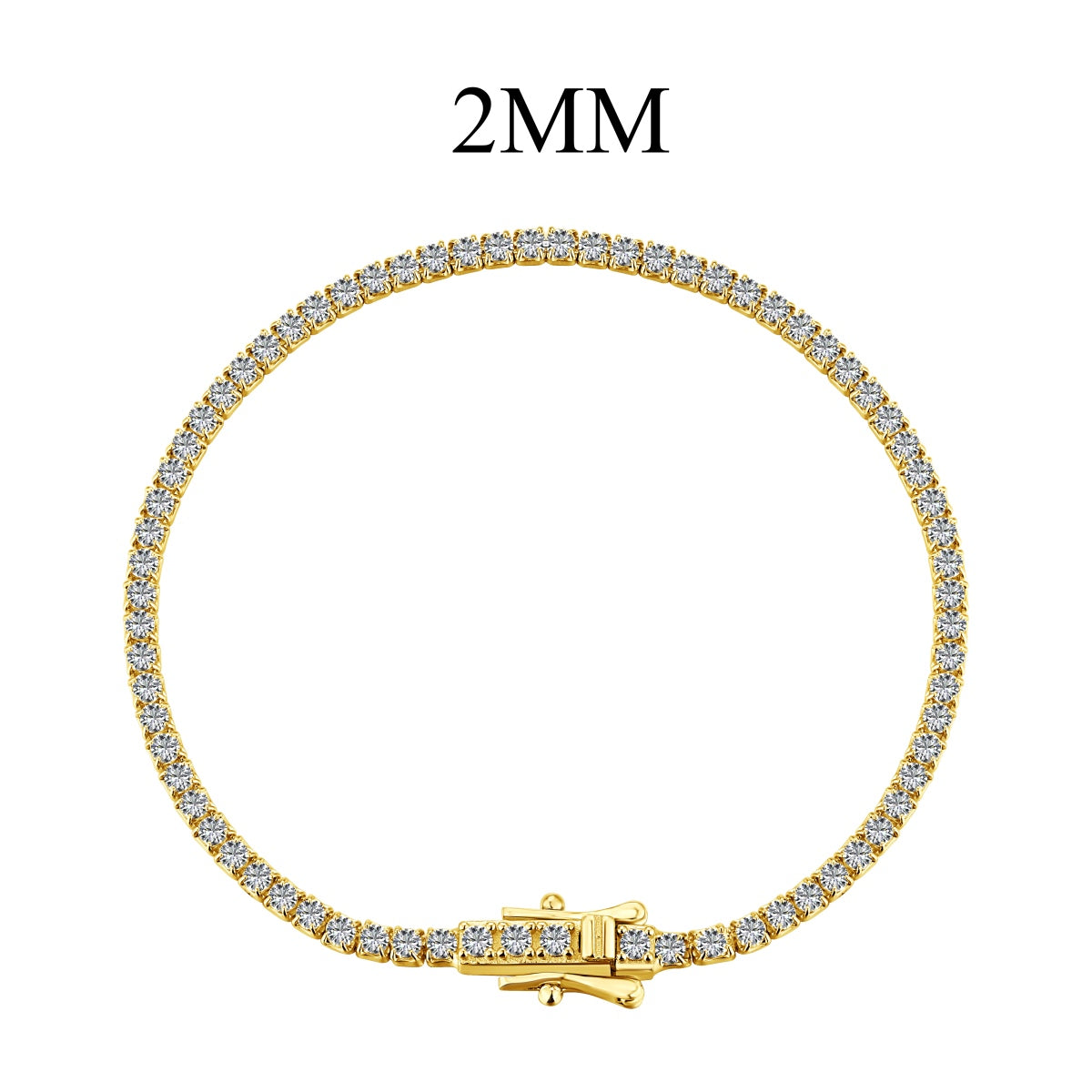 [AURORA]Radiant Colorful Round Cut Party Bracelet