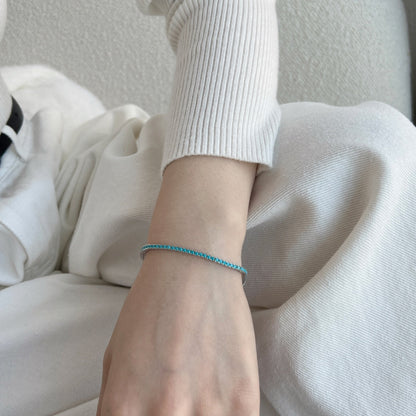 [AURORA]Dazzling Exquisite Round Cut Daily Bracelet