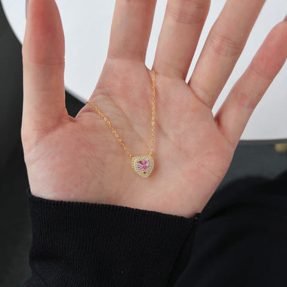 [AURORA]Exquisite Heart Shape Necklace