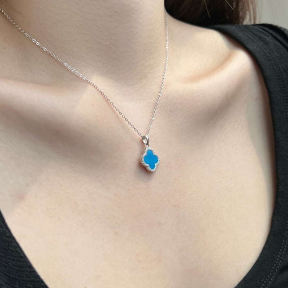 [AURORA]Dainty Flower Shape Necklace