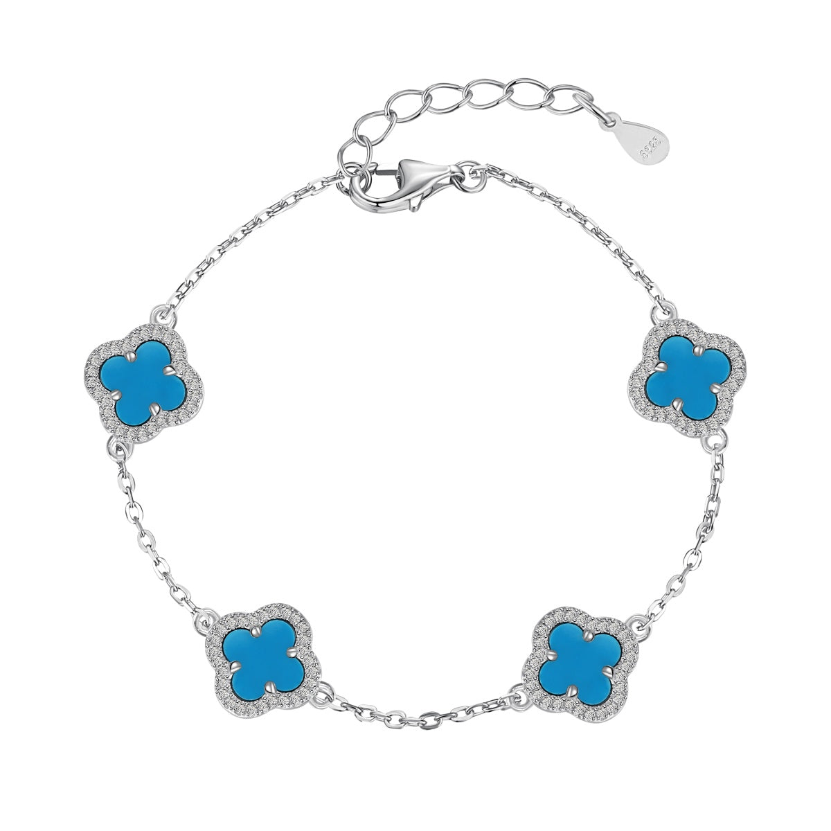 [AURORA]Four-Leaf Clover Exquisite Bracelet