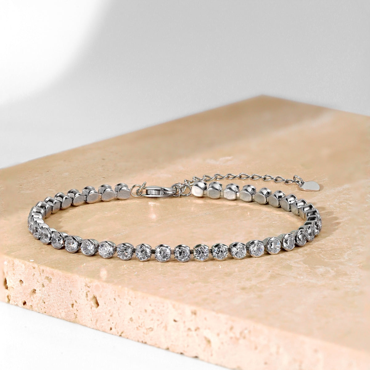 [AURORA]Dazzling Sparkling Round Cut Daily Bracelet