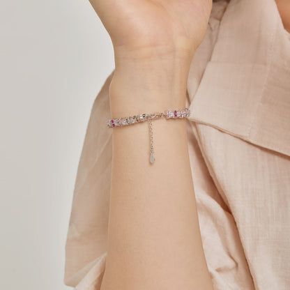 [AURORA]Unique Colorful Flower Shape Daily Bracelet