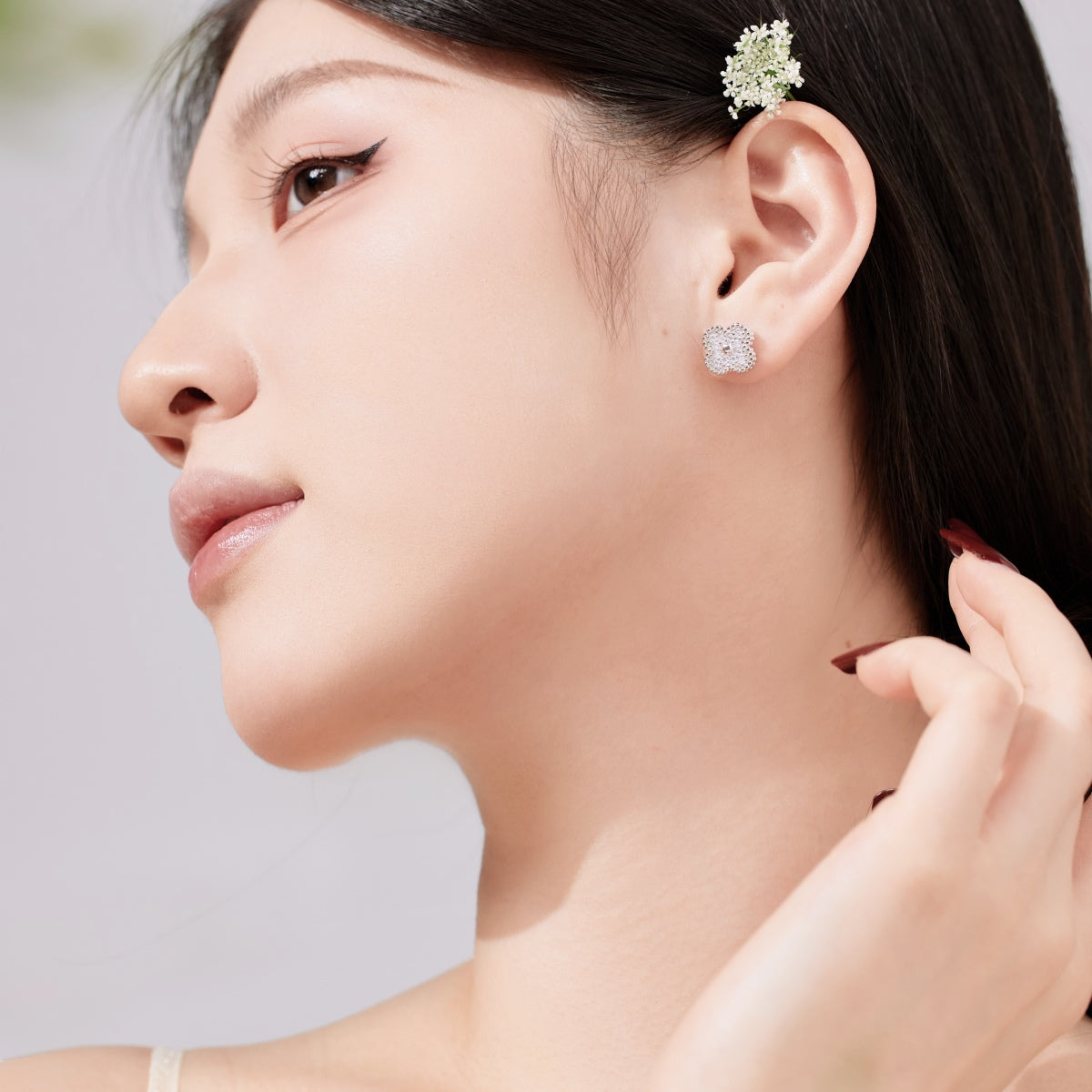 [AURORA]Four Leaf Clover Fashion Earrings