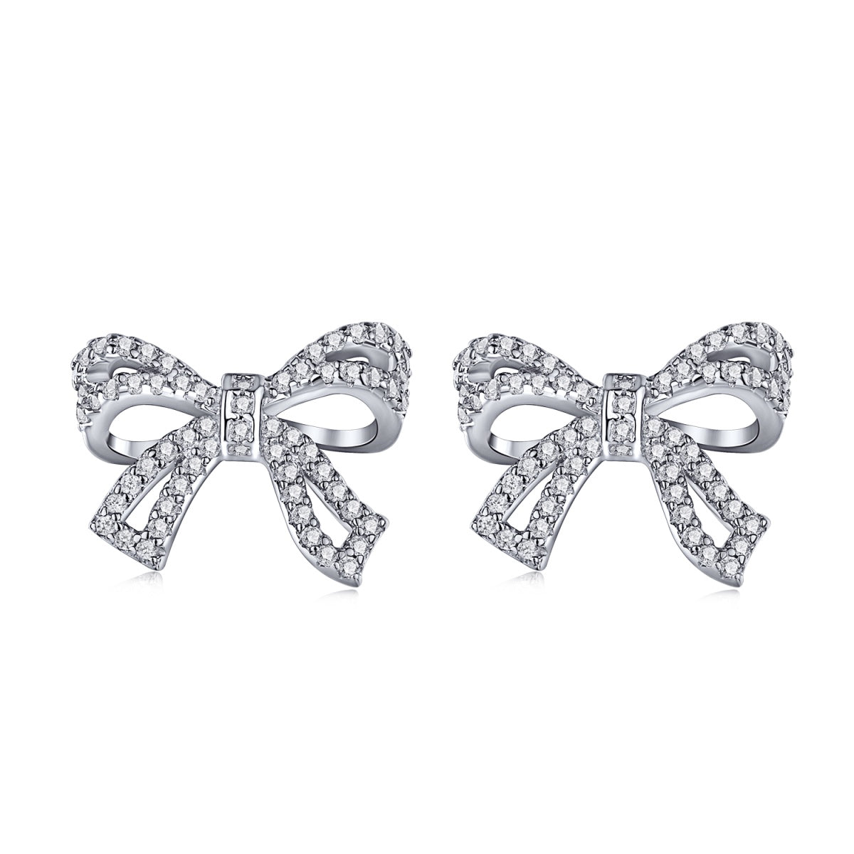 [AURORA]Dainty Bow Shape Earrings
