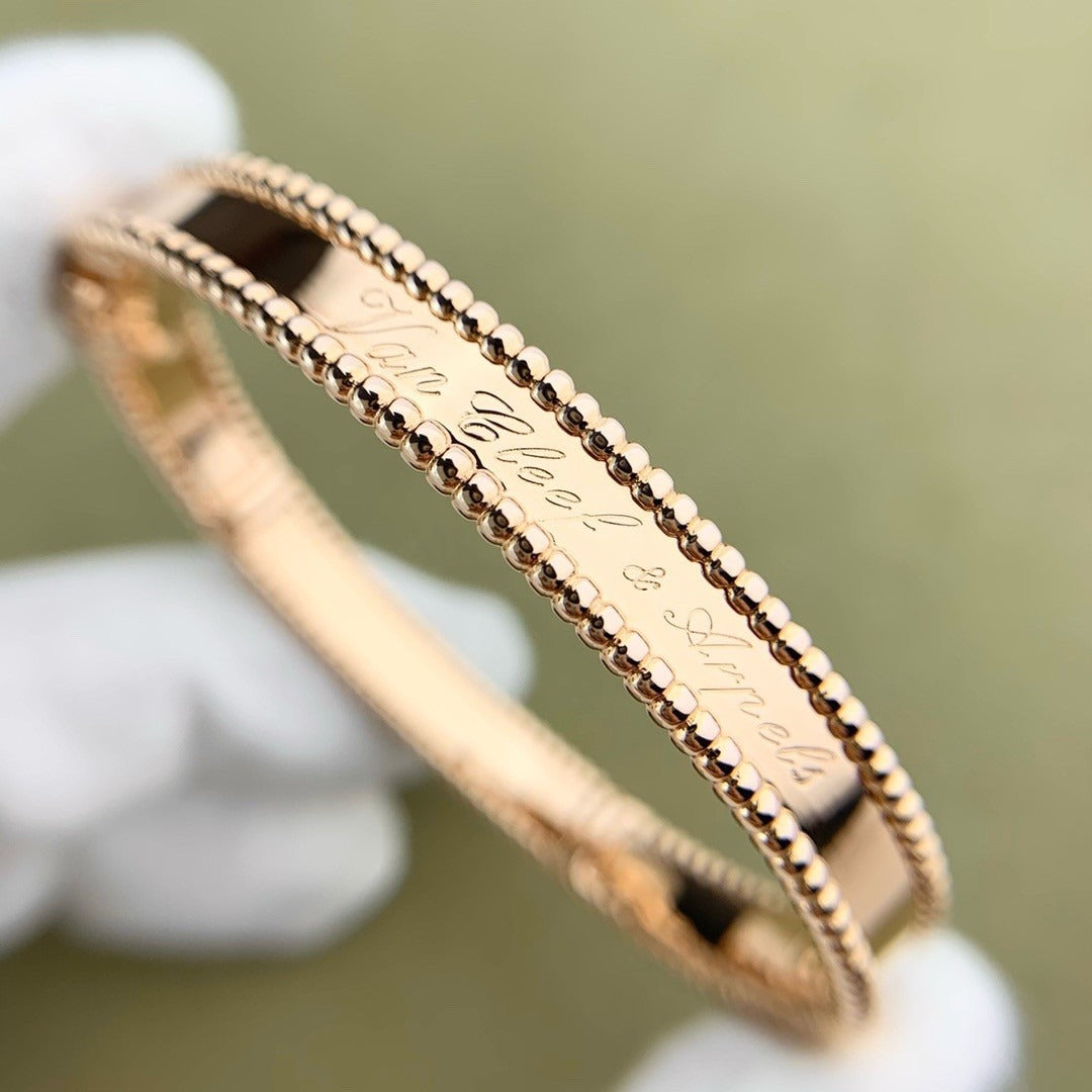 [AURORA]CLOVER BRACELET ENGRAVING SERIES