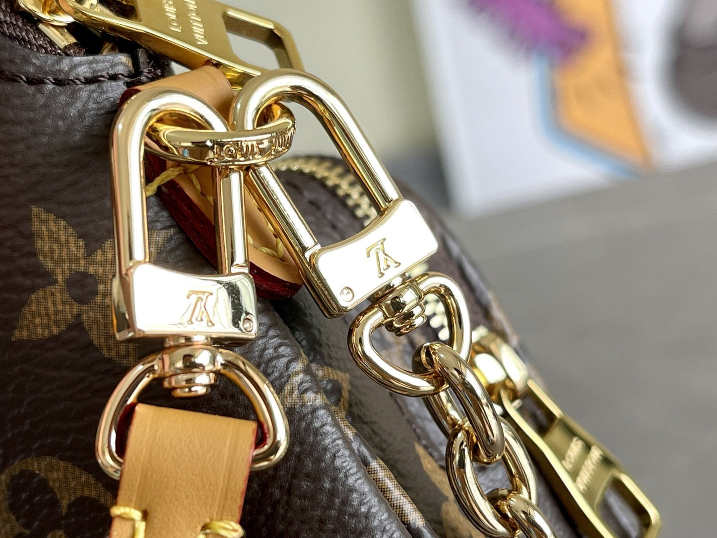 UTILITY PHONE SLEEVE 16CM MONOGRAM