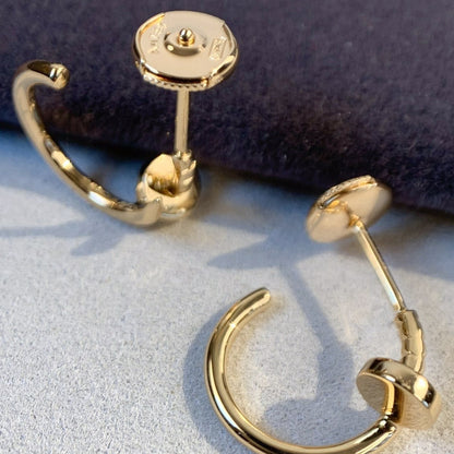 [AURORA]JUSTE EARRINGS PINK GOLD