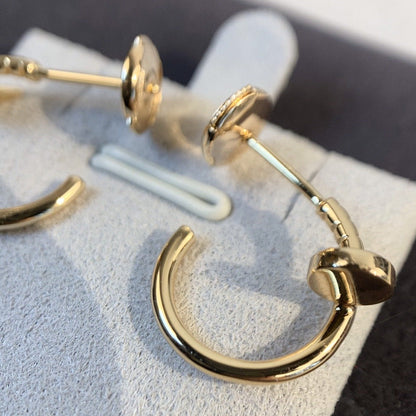 [AURORA]JUSTE EARRINGS PINK GOLD