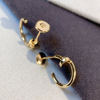 [AURORA]JUSTE EARRINGS PINK GOLD