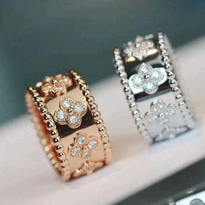 [AURORA]CLOVER KALEIDOSCOPE RING 10MM