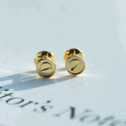[AURORA]LOVE EARRINGS GOLD 10MM